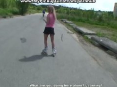 amateur, blonde, blowjob, cumshot, girl, group, handjob, homemade, mouth, outdoor