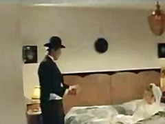 blonde, blowjob, brunette, cumshot, group, oral, retro, vintage, stockings, sex