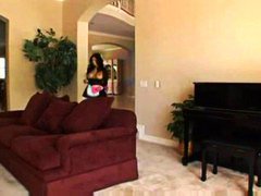 Alexis Amore, blowjob, busty, cumshot, hardcore, latina, maid, naughty, pornstar, pov, reality