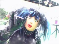 bdsm, fetish, ladyboy, masturbation, roxina, rubberdoll, cumslut, cumgurl, latexgurl