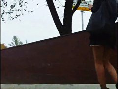 skirt, voyeur, hidden cams, mini, walking
