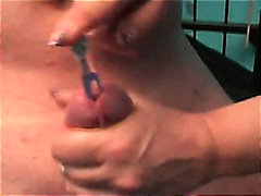 bdsm, cumshot, domination, femdom, handjob, insertion, mistress, slave, wanking, cbt