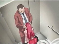 anime, blowjob, cartoon, hentai, bigboobs, red-head