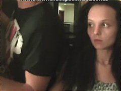 amateur, blowjob, brunette, couple, outdoor, public, reality, teen, kissing