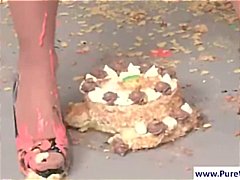 dirty, wet, sexy, messy, paint, covering, fetish wam