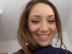 anal, brunette, gape, swallow, ass butt, ass culo