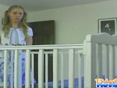 babysitter, blonde, blowjob, facial, reality, teen, assfuck, big-cock, group-sex, double-fuck