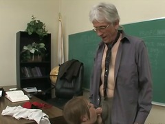 school, teacher, young, old, older, face-fucking, younger, classroom, daddy, cock-riding