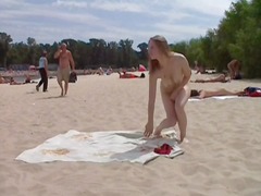 amateur, beach, public