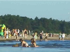 amateur, beach, public