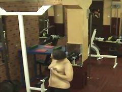 gym, hidden, naked, spy, voyeur, girls, alone, candid