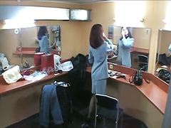 boots, brunette, hidden, spy, voyeur, stockings, candid, mirror