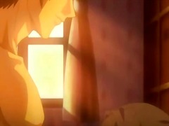 hentai, japanese, swallow, cum, animation, titty