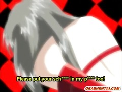 ass, bondage, hentai, chained
