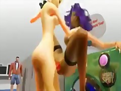 cartoon, lesbian, toon