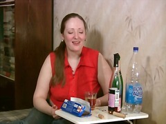 chubby, drunk, tits, big, jeans