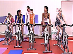 babe, cfnm, gym