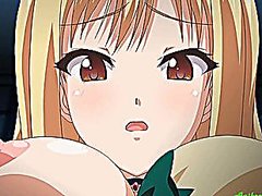 couple, school, tits, big, animation